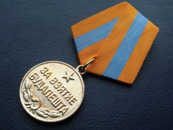 «... И на груди его светилась медаль за город Будапешт»